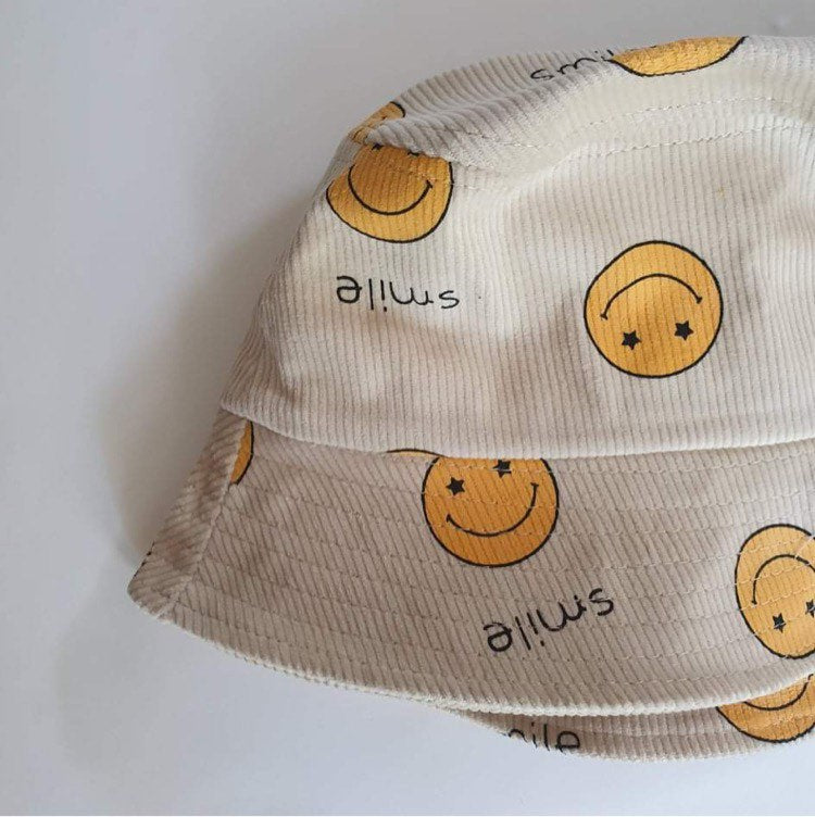 CORDUROY BUCKET HAT - BEIGE